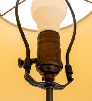 Restoration Hardware Bronzed Metal Table Lamp (9808361783603)