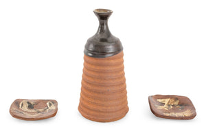 Bruno LaVerdiere Beehive Vase and Coasters, 3 (9736526168371)