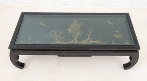 Chinese Ebonized and Painted Low Table (9894638485811)