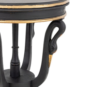 Empire Style Ebonized & Giltwood Pedestals, 2 (9738816586035)
