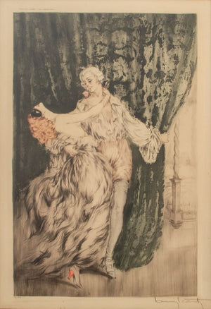 Louis Icart "Casanova" Etching in Colors (9804765069619)