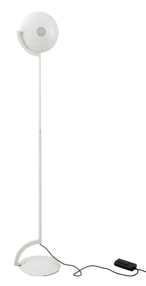 Postmodern White Enameled Metal Floor Lamp (9808364011827)