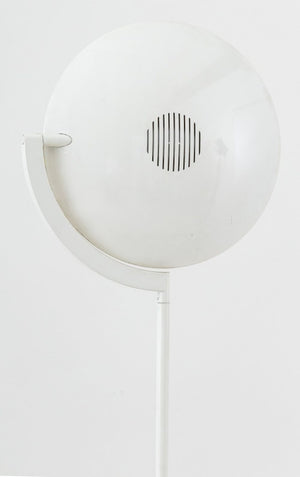 Postmodern White Enameled Metal Floor Lamp (9808364011827)