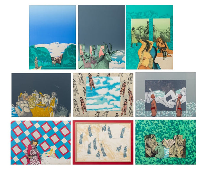 Masuo Ikeda "Location and Scene" Lithographs, 11