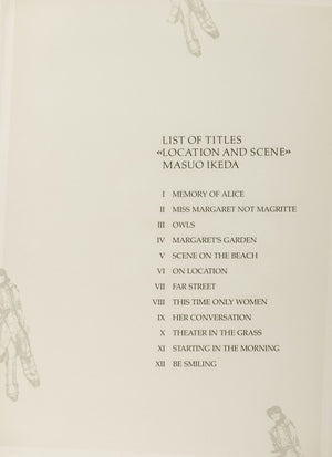 Masuo Ikeda "Location and Scene" Lithographs, 11 (9767038255411)