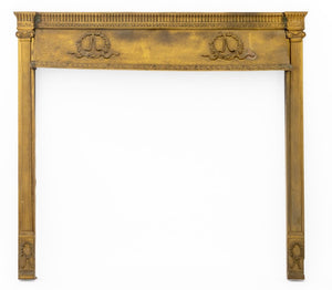 American Gilded Age Fireplace Surround, ca. 1900 (9767043039539)