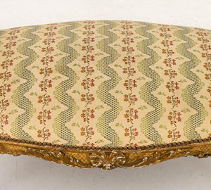 Louis XVI Style Giltwood Window Seat, 19th C. (9835725881651)