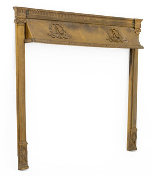 American Gilded Age Fireplace Surround, ca. 1900 (9767043039539)