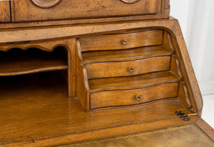 French Provincial Walnut Bureau Bookcase (9893271306547)