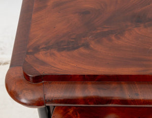 Biedermeier Flame Mahogany Commode (9816384799027)