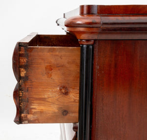 Biedermeier Flame Mahogany Commode (9816384799027)