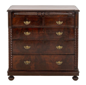 American Empire Mahogany Chest of Drawers (9816391778611)