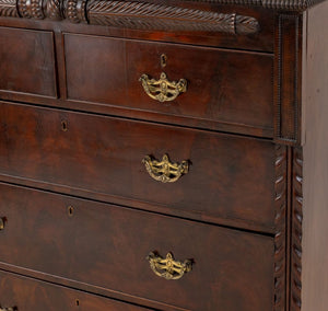 American Empire Mahogany Chest of Drawers (9816391778611)