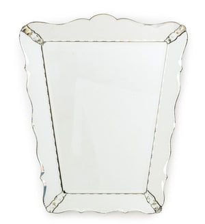 Vintage Venetian Style Framed Beveled Glass Mirror