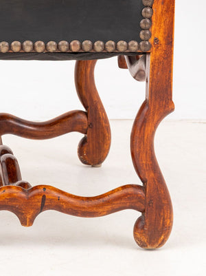 Louis XIV Style Walnut Fauteuil, Pair (9893273960755)