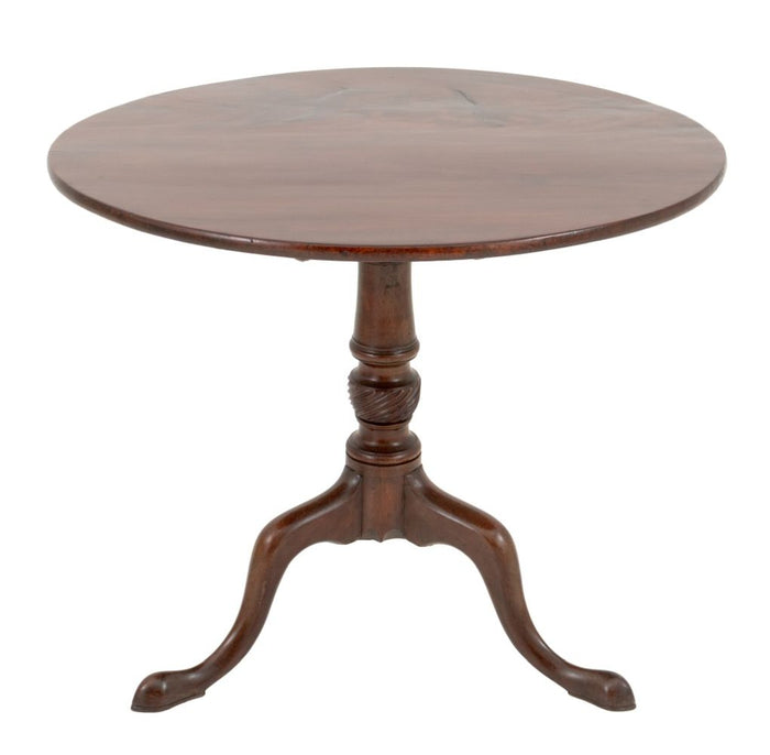 George III Mahogany Tripod Table