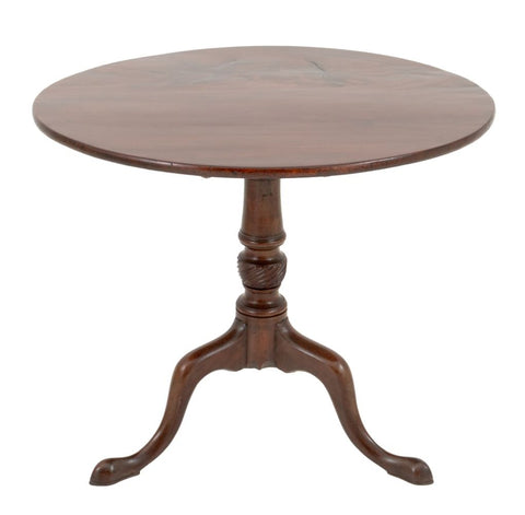 George III Mahogany Tripod Table