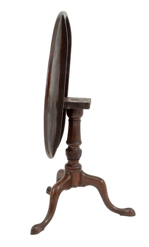 George III Mahogany Tripod Table (9738819731763)