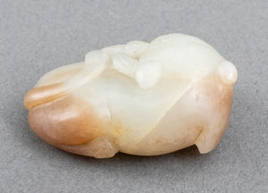 Chinese Foo Lion & Dragonfly Jade Carving (9752076321075)