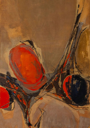 Marc Heine Abstract Composition Mixed Media (9848683331891)