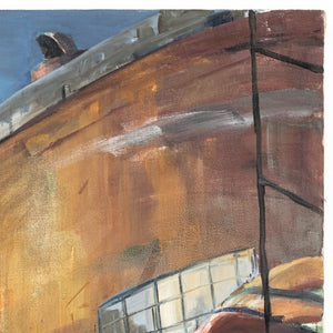 Medrie MachPhee "The Eye of the Harbor" Oil, 1991 (9779175948595)
