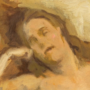 Russell Bailey Reclining Female Nude Oil on Canvas (9859493167411)
