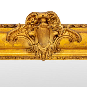 Louis Philippe Style Giltwood Mirror (9738603725107)