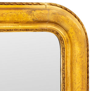 Louis Philippe Style Giltwood Mirror (9738603725107)