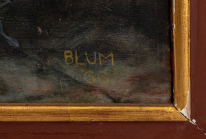 Charles Blum Windowsill Garden Oil on Panel (9767091110195)