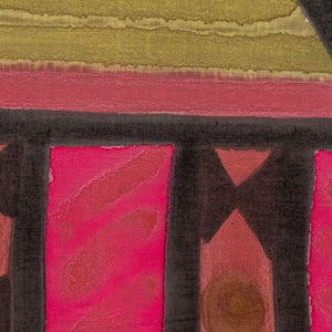 Josy Bora Bora Geometric Abstract Painted Textile (9738719297843)