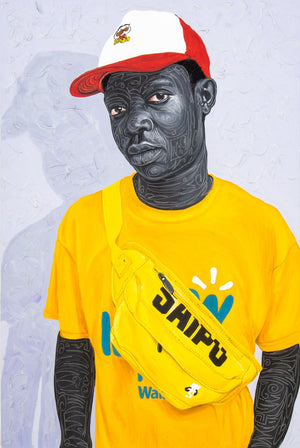 Otis Kwame Kye Quaicoe "Yellow Fanny Pack", 2021
