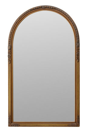 French Belle Epoque Giltwood Arched Mirror (9779227656499)