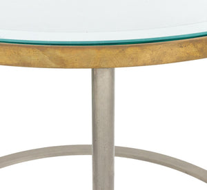 Mid Century Chrome Nesting Tables, 3 (7399899267229)