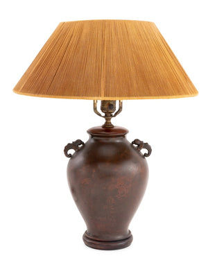 Japanese Bronze Vase Mounted as a Table Lamp (9707267195187)