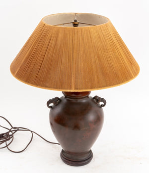 Japanese Bronze Vase Mounted as a Table Lamp (9707267195187)