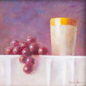 Suzanne Douglass Still Life Oil on Masonite, 1994 (9736793522483)