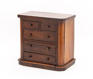 Victorian Mahogany Miniature Chest of Drawers