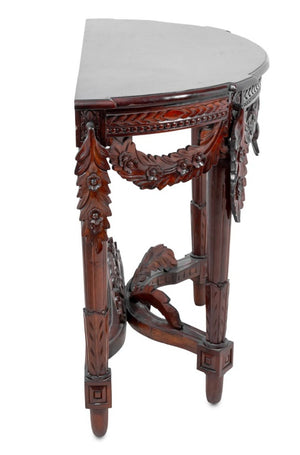 Louis XVI Style Mahogany Console Table (9738828218675)