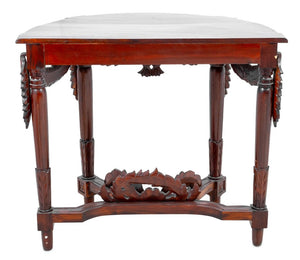 Louis XVI Style Mahogany Console Table (9738828218675)