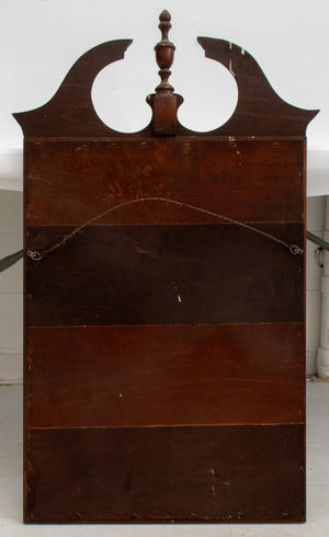 Queen Anne Style Mahogany Wall Mirror (9707126751539)