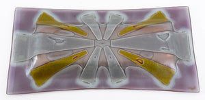 Frances & Michael Higgins Art Glass Trays, 4 (9736794374451)