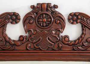 George II Style Mahogany Mirror (9706397466931)