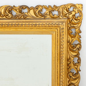 Second Empire Giltwood Rectangular Mirror (9893325537587)