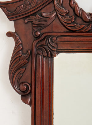 George II Style Mahogany Mirror (9706397466931)