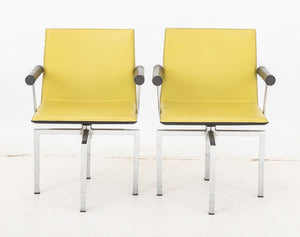 Giorgio Saporiti x Il Loft Swivel Armchairs, Pair (9860667900211)