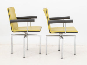Giorgio Saporiti x Il Loft Swivel Armchairs, Pair (9860667900211)