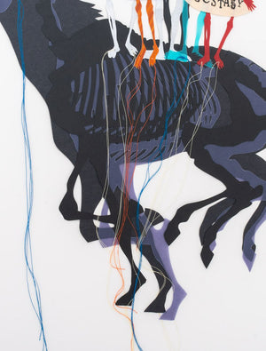 Lesley Dill Ecstasy Skeletons Mixed Media (9898427679027)