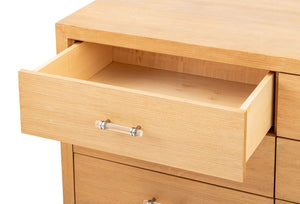 Modern White Oak Chest of Drawers (9860680286515)