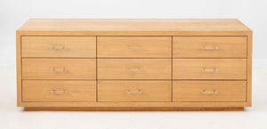 Modern White Oak Chest of Drawers (9860680286515)