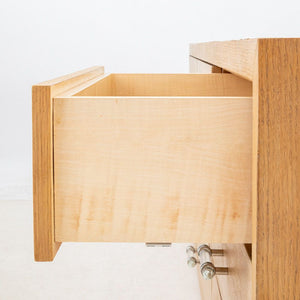 Modern White Oak Chest of Drawers (9860680286515)